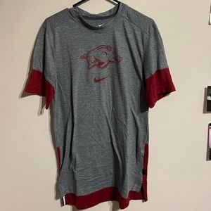 University of Arkansas Mens Dri-fit Top